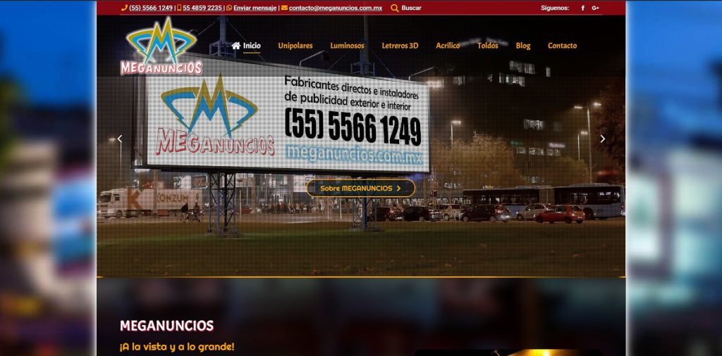 portada Meganuncios contacto